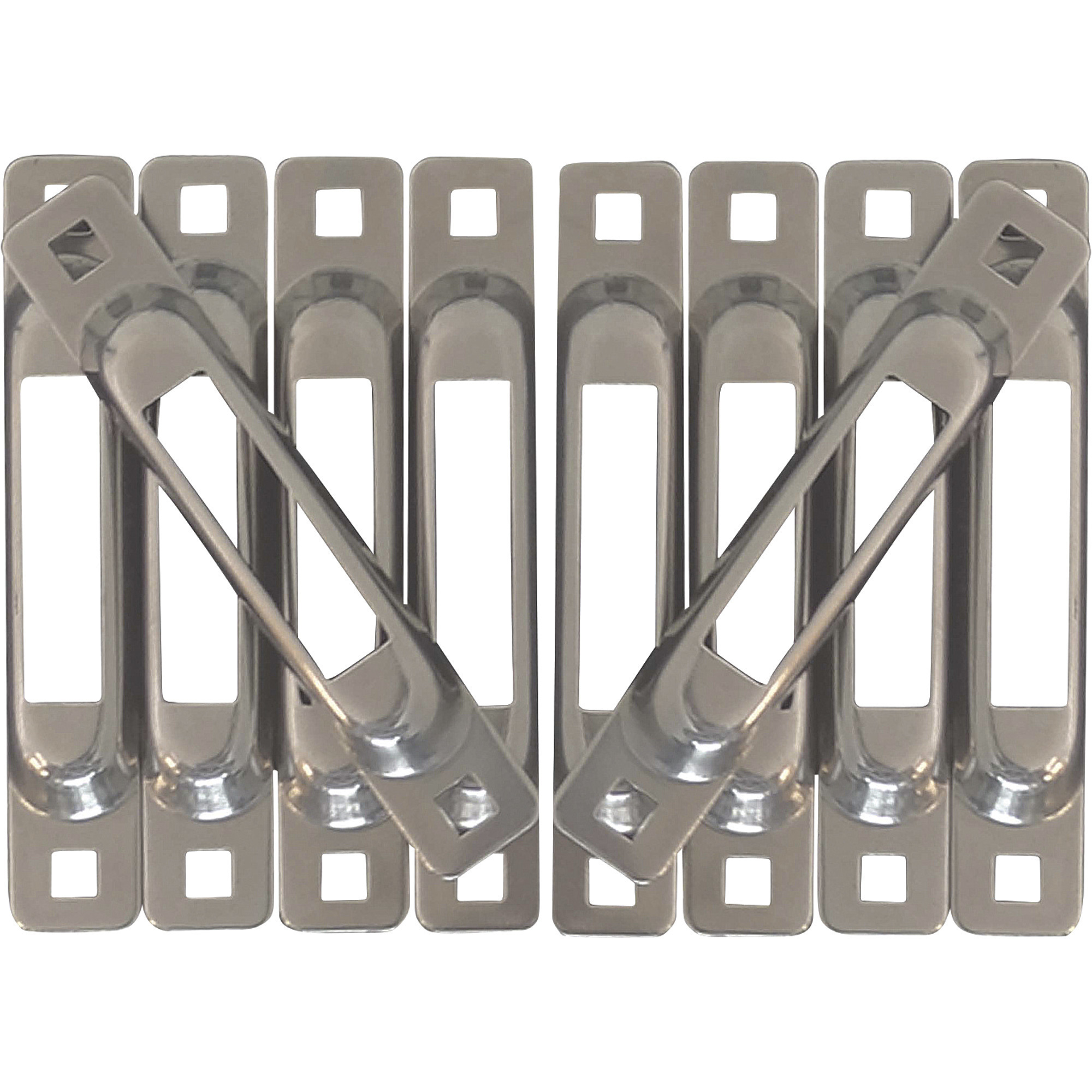Snap-Loc E-Track Cargo Control Logistic E-Strap Anchors - 10-Pack, Stainless Steel, 3,000-Lb. Break Strength, Model# SLSS10